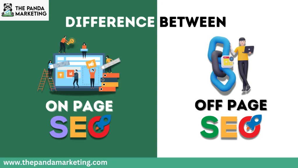  On-Page vs Off-Page SEO